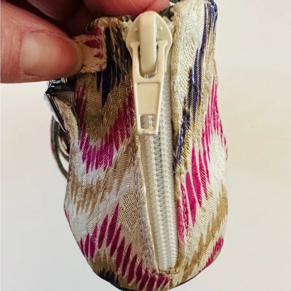 Lane Bryant Strappy Beaded Boho Sandals with Back Zip & Side Buckles size 8W - Picture 8 of 11